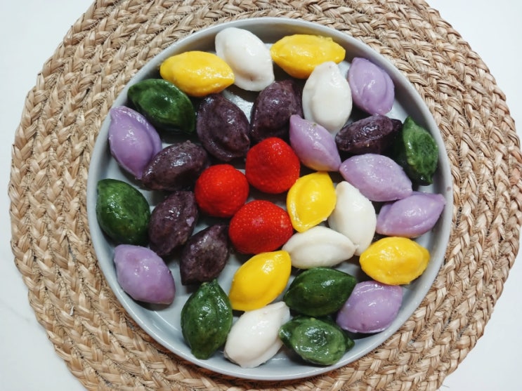 모시송편 맛집 아침에떡 오색 깨송편