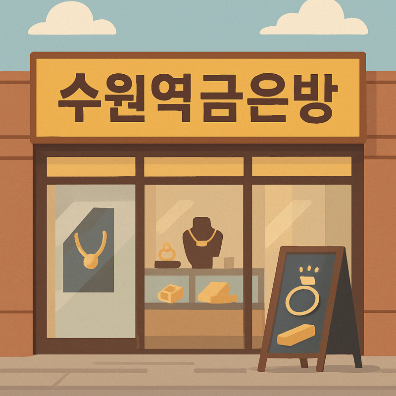 수원역금은방 매입 잘해주는 3곳 추천