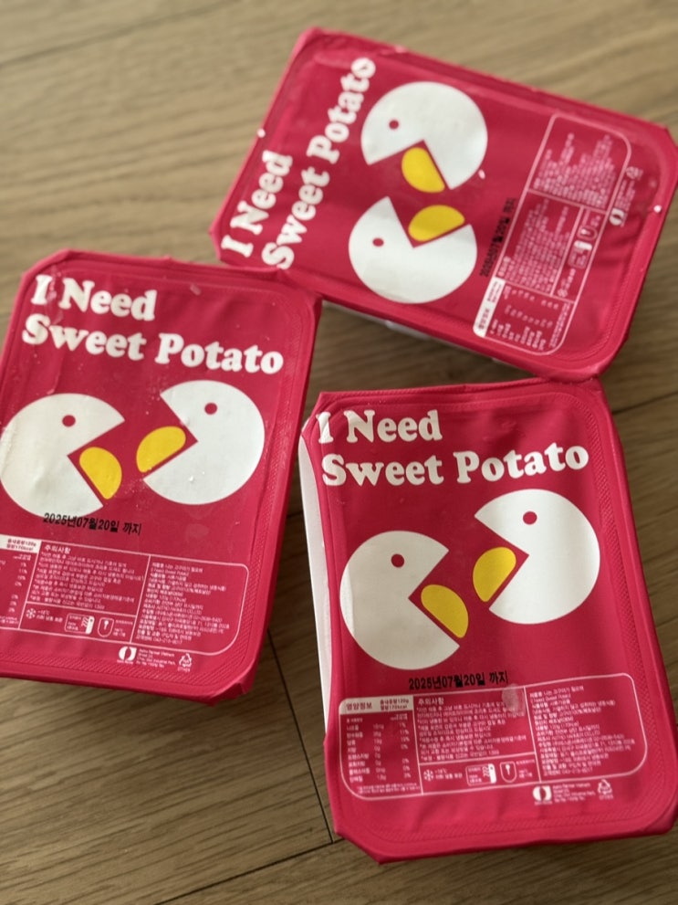  [리뷰]껍질없는 꿀 밤고구마 후기(+베니하루카 냉동고구마, 간편고구마, 고구마간식, 고구마큐브)