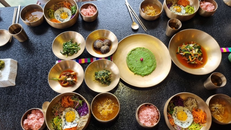 태안 골든베이cc 맛집, 수록채 비빔밥, 정갈 한식당