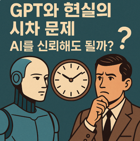  [이슈 뒤집어 보기] GPT와 현실의 시차 문제: AI를 신뢰해도 될까?