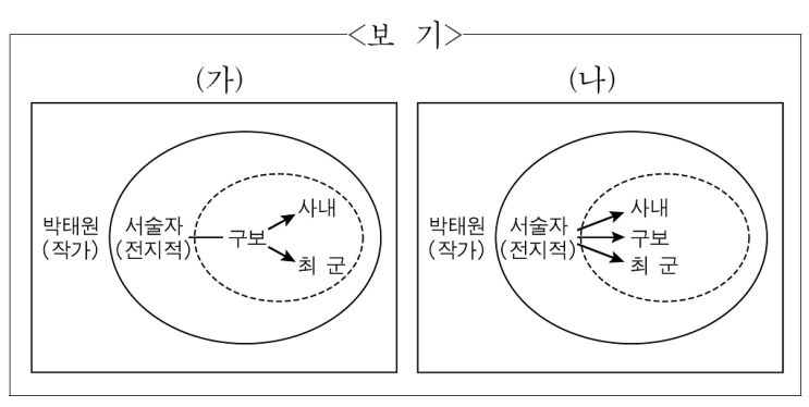  제한적 전지적 작가 시점(선택적 시점)
