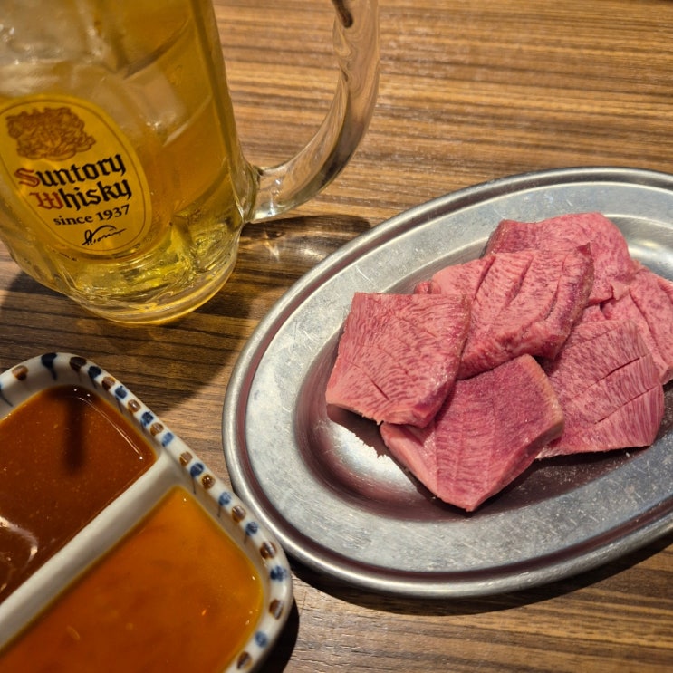  나고야 사카에 야키니쿠 '본즈' 실내 흡연 가능한 가성비 맛집