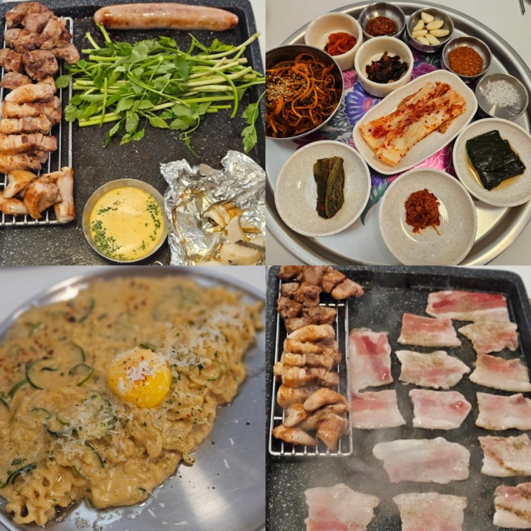 잠실 석촌호수 맛집 우리한돈 방이본관 방이먹자골목 데이트