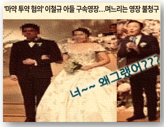 <b>이철규</b> <b>아들 마약 투약</b> 혐의 구속영장, 윤석열, 김건희의 동해안... 