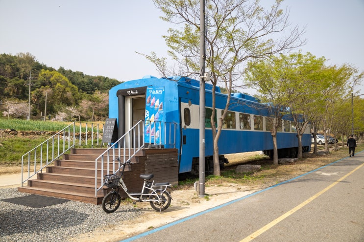  남양주 능내역 폐역 자전거 대여 주차장