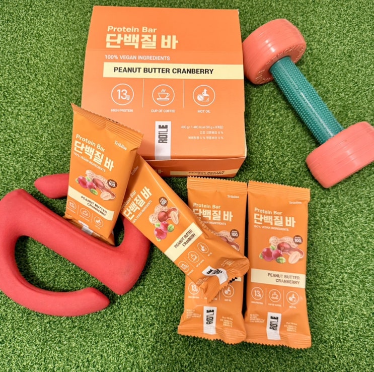  비건 단백질바 MCT오일 함유 다이어트간식 로틀 프로틴바