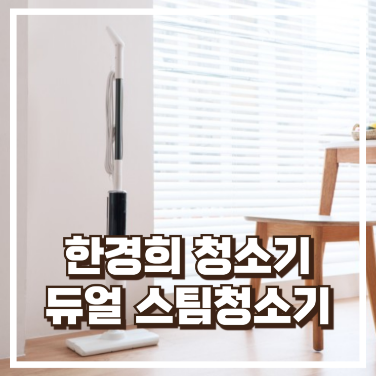  한경희 듀얼 스팀청소기 HESM-D1600 , 스팀살균부터 마른걸레 청소까지 리뷰, 혜택가