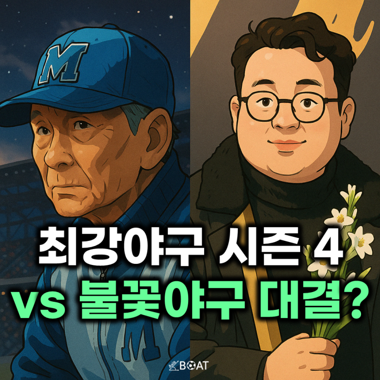  최강야구 시즌4 vs 불꽃야구, 장시원 PD와 JTBC 맞붙나?..."시청자들은 뭘 봐야하나요"
