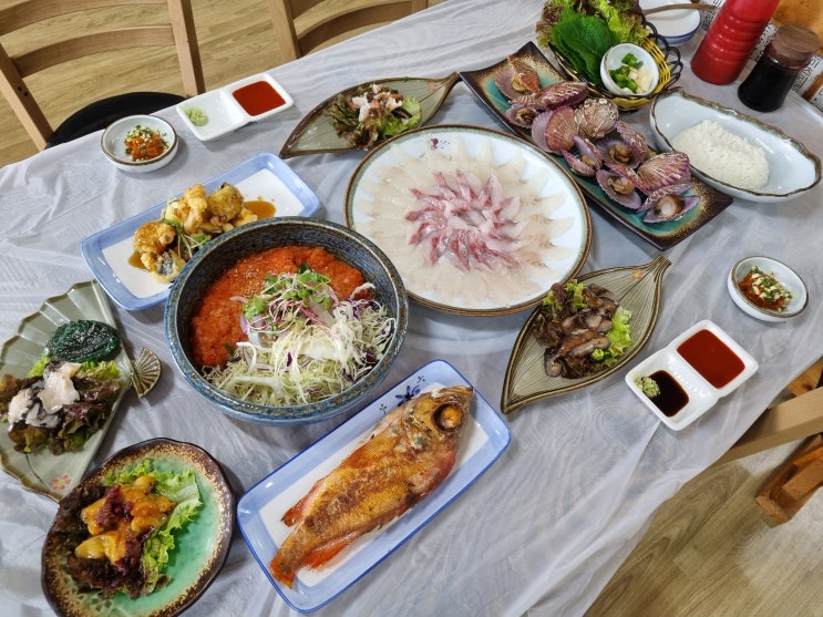  거제 벨버디어 주변 맛집 별난횟집 가성비 넘치는 모듬회