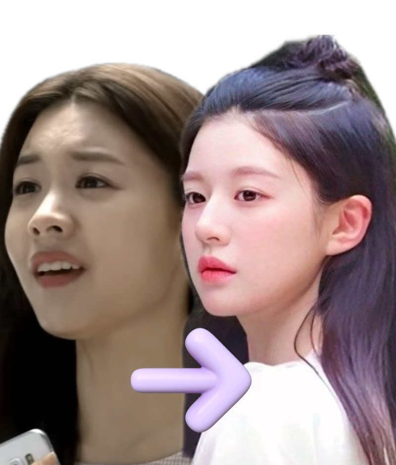 확 달라진 얼굴 고윤정 롯데리아 데뷔 초 VS 현재 (성형? 화장?) 용봉동 모코무드