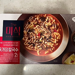 하림 더미식 육개장 칼국수 내돈내산 솔직 리뷰 후기