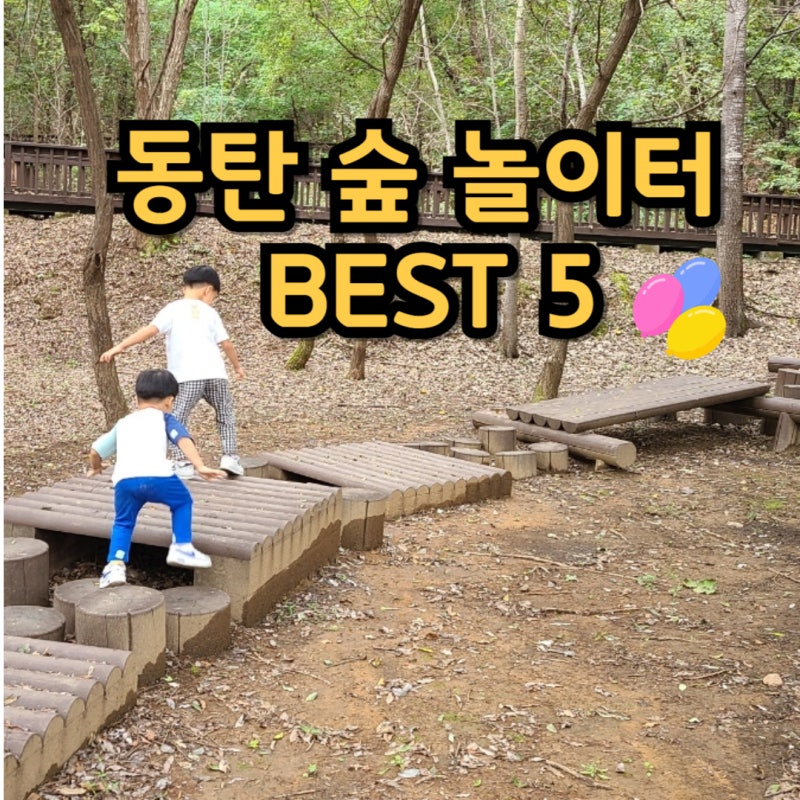 동탄 숲 놀이터 추천 BEST 5｜아이랑 자연에서 뛰어놀기 좋은 유아숲 체험장 총정리
