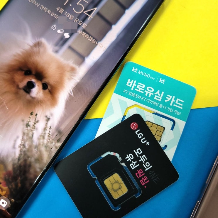  선불유심 개통 방법 셀프 진행 과정