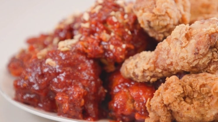  편스토랑 남보라 치킨 레시피 양념치킨 프라이드치킨 소스 만들기