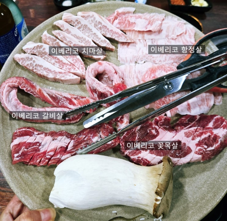  고기 덕후 모여라! 군산이베리코 맛집/이모작숯불구이