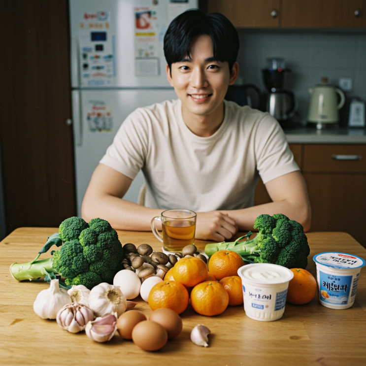  건강의 기본! 면역력 높이는 식품 Best 7