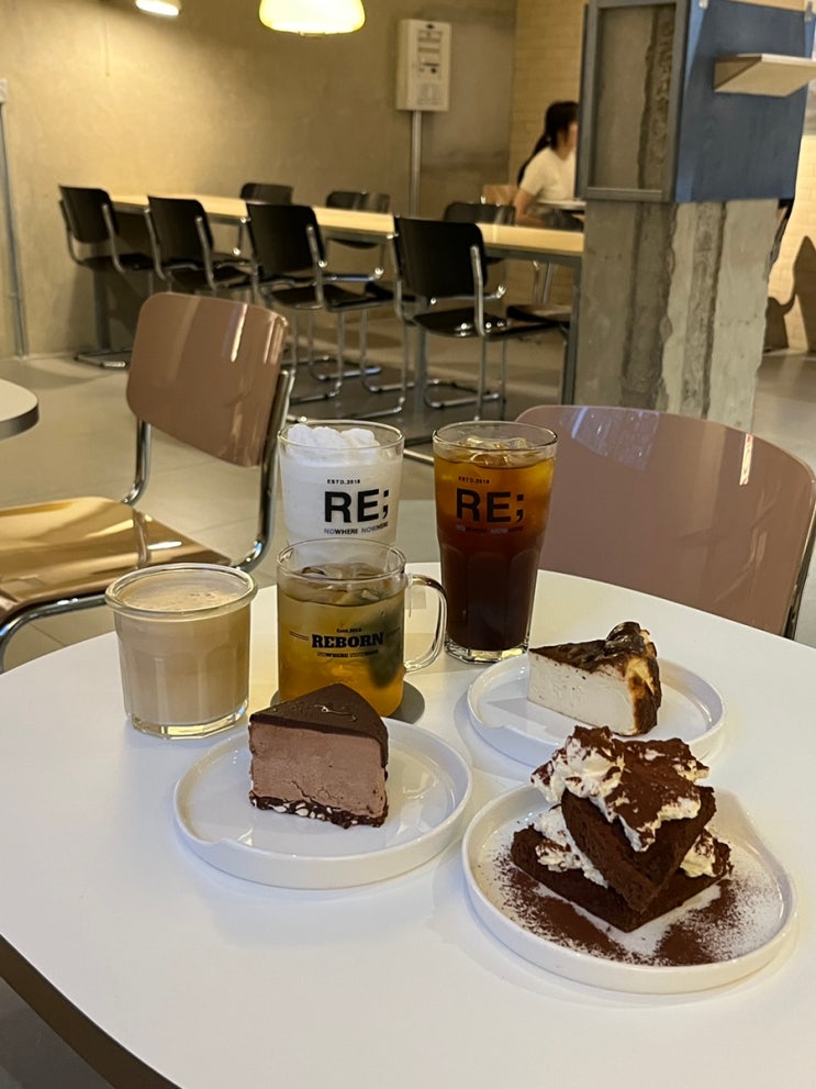 [부천 맛집] 부천 상동 카페 커피리본 솔직 후기
