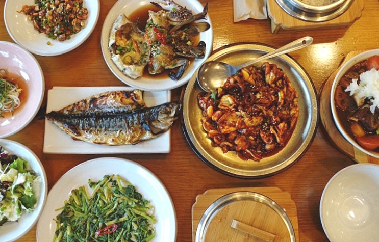  송도 컨벤시아 맛집 밥상편지 소갈비찜 간장게장 한상 부모님식사 추천