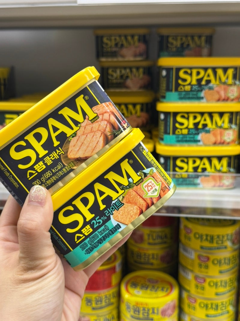 다이소 스팸 가격