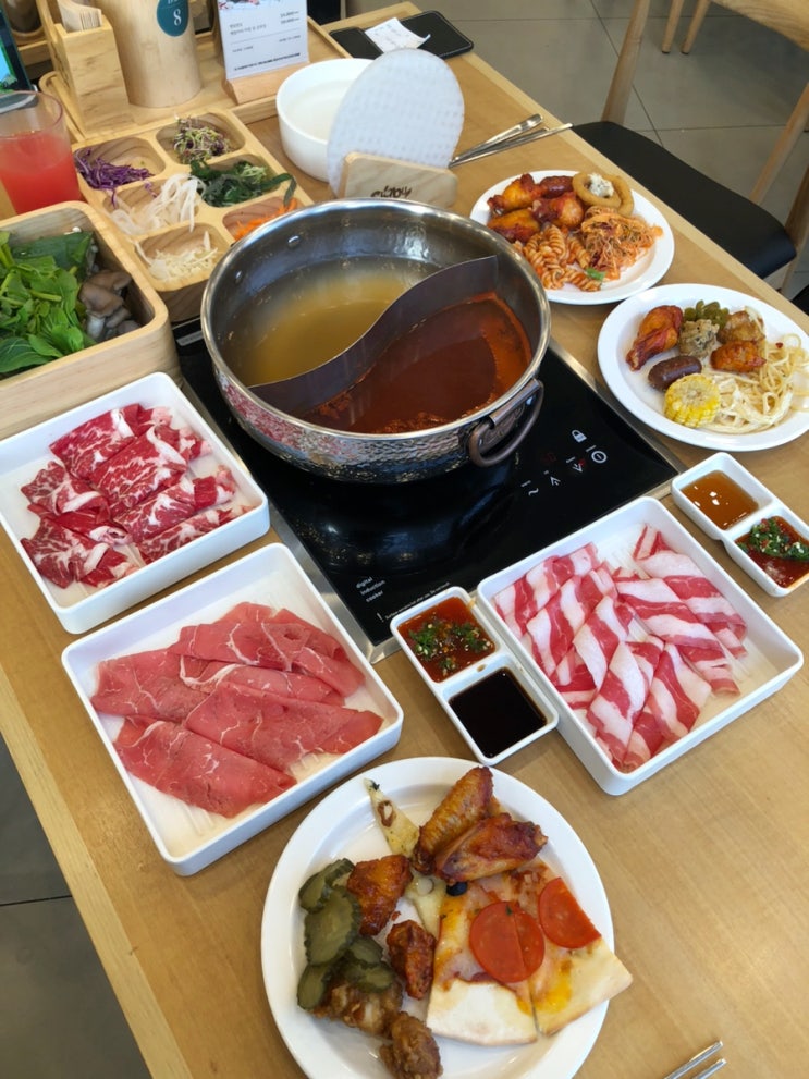  인천 논현 맛집 샤브올데이 무제한 호텔식 샤브샤브