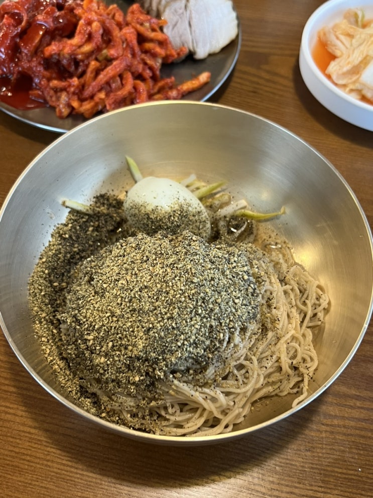  평택 맛집 24시 막국수 선바위메밀장터 평택직영점 솔직후기