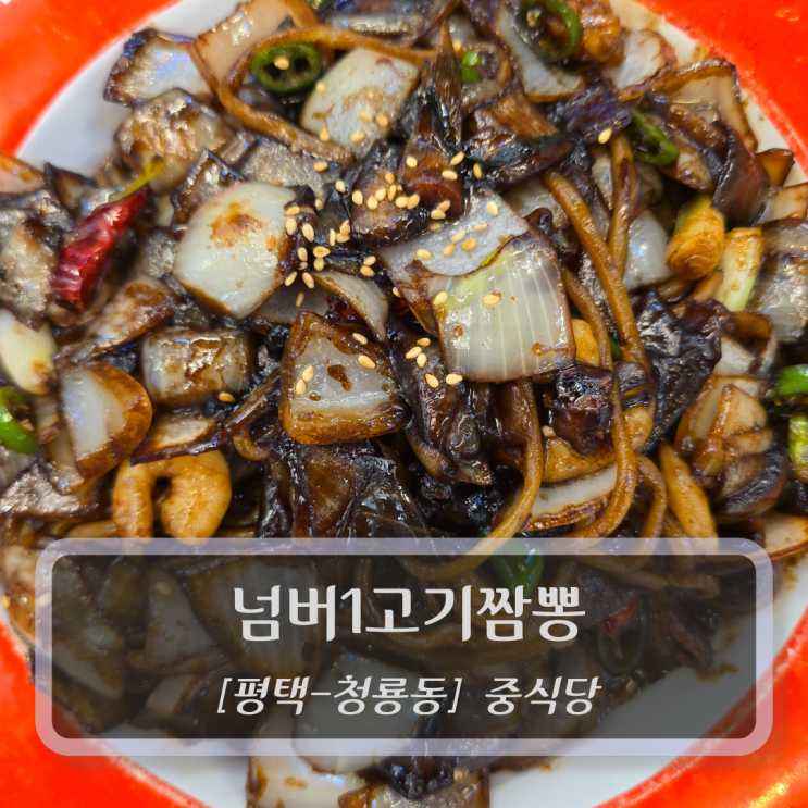  평택중식당 맛집 :: 넘버1고기짬뽕 - 청룡동 모임장소 추천