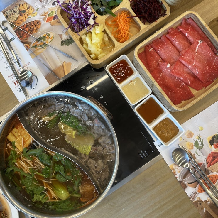  울산 진장 맛집 무제한 호텔식샤브뷔폐 샤브올데이 신선도원몰점