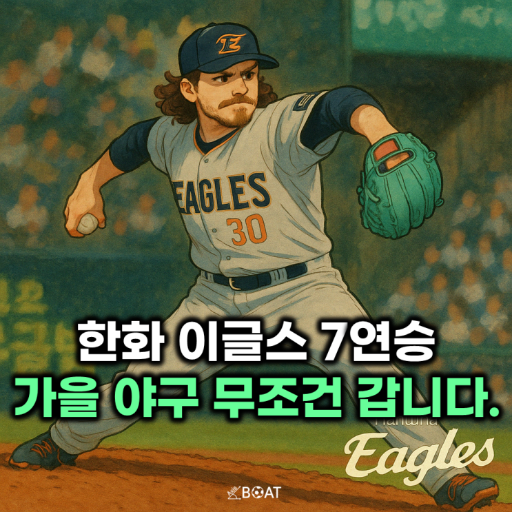  한화이글스 7연승! 코디 폰세 무실점, 문현빈 4타점 미쳤네..."누가 뭐래도 가을 야구 가자"