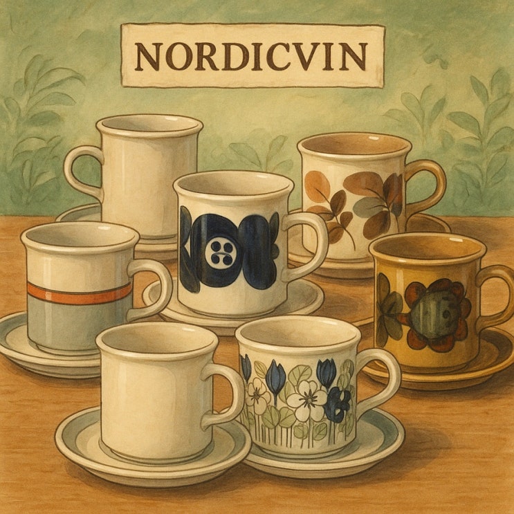 Arabia Finland Vintage Collection