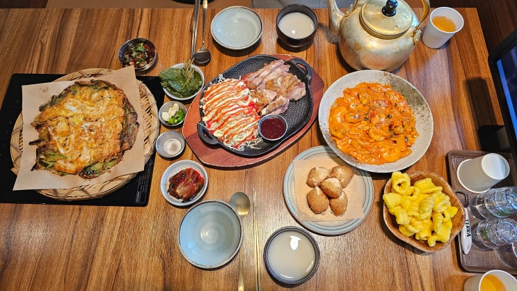  전주 막걸리 맛집 할머니손자는먹보야 전주 신시가지 회식장소