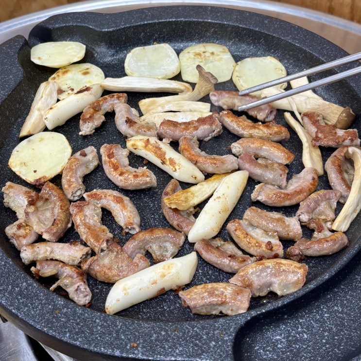  동두천 지행동 곱이 가득찬 통곱창구이 - 곱창일번지