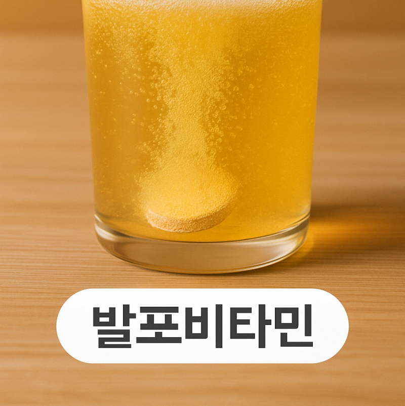 발포 비타민, 그냥 맛있는 물일까? 효과는 있을까?