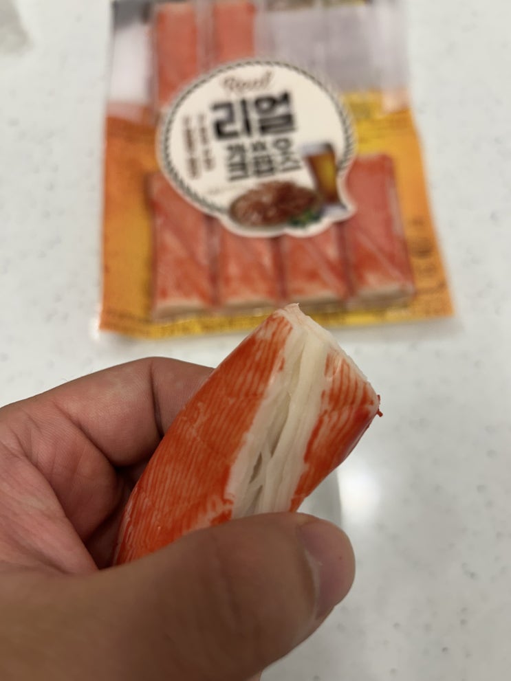 주말 간식으로 맛있는 크래미 추천 <동원 리얼가쓰오크랩스>