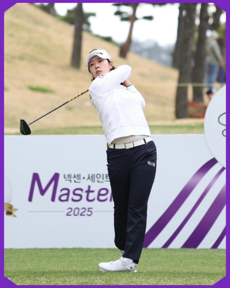 KLPGA 넥센 세인트나인 마스터즈 2025 2라운드 8언더파 박지영 1위