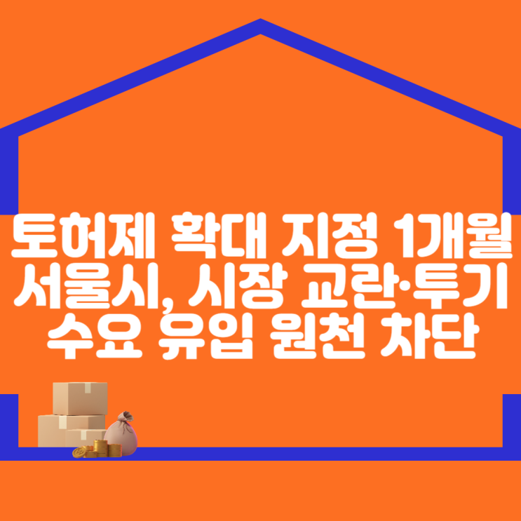 <b>토허제 확대</b> 지정 1개월… <b>서울시</b>, 시장 교란·투기수요 유입... 