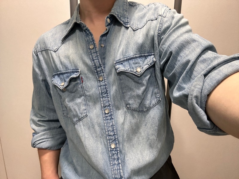 리바이스 웨스턴 데님셔츠 (Levi's Western Shirt) 또 부탁해