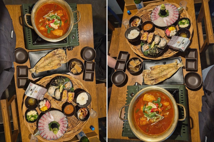  바닷골 제주함덕본점에서 꼭 맛봐야 할 신선한 함덕회!