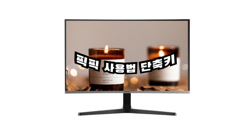 픽픽 사용법 단축키 만끽하기