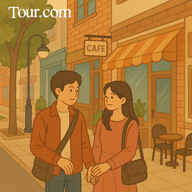  부산에서 인연찾기! 전포카페거리에서 함께해요 ㅣ 여행지에서 특별한 만남 Tour.com