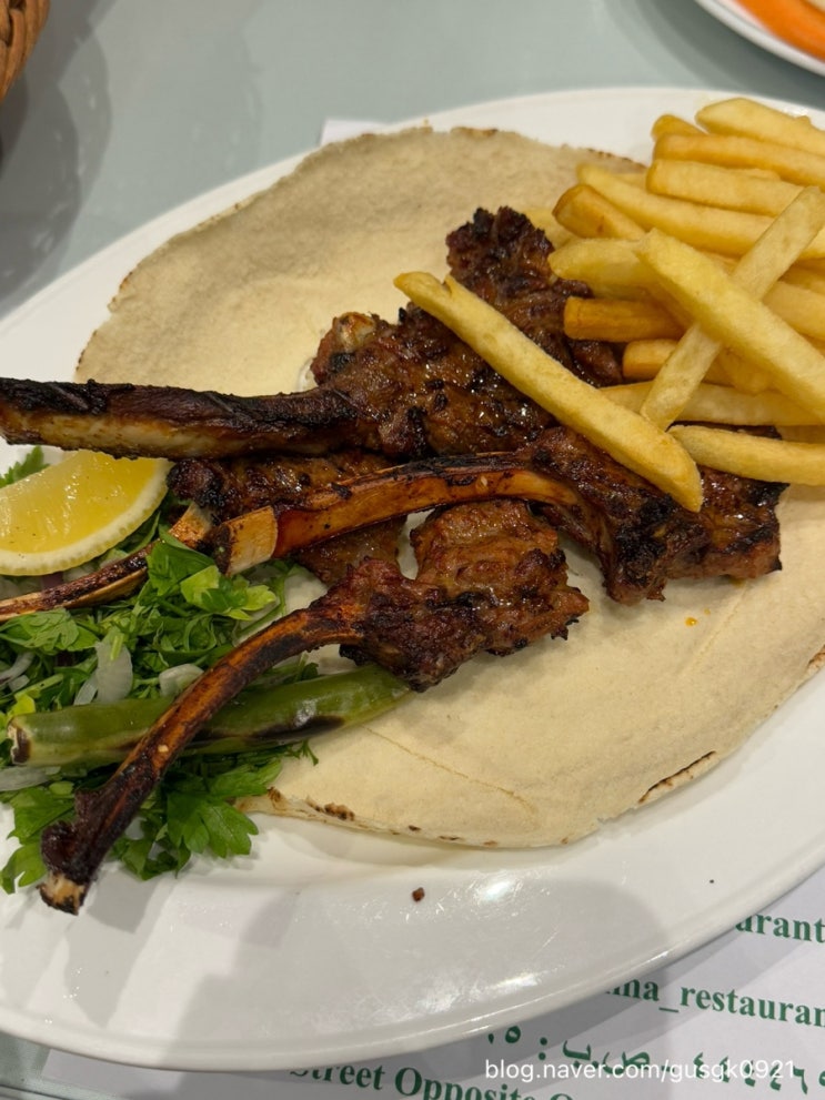  카타르 도하 양고기맛집 Al Khaima 알카이마 메뉴 가격 등