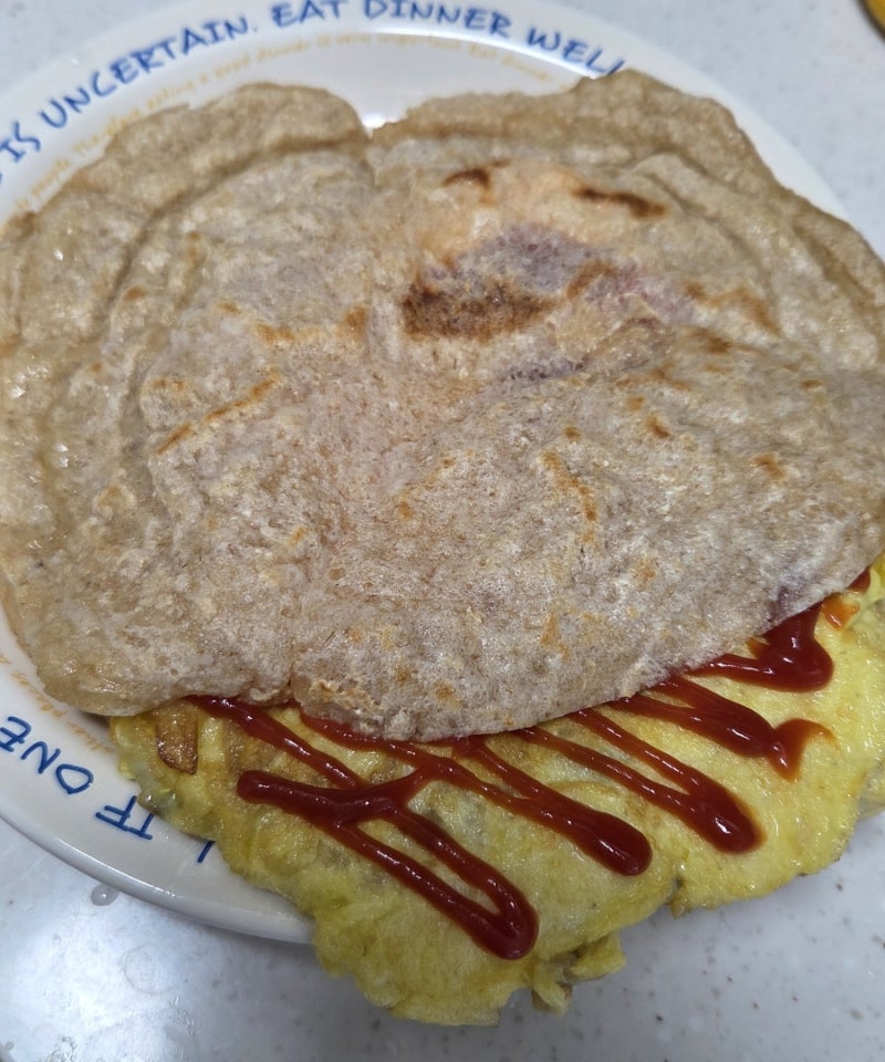 오트밀 피타 브레드 만들기_오트밀 피타빵 오트밀 또띠아