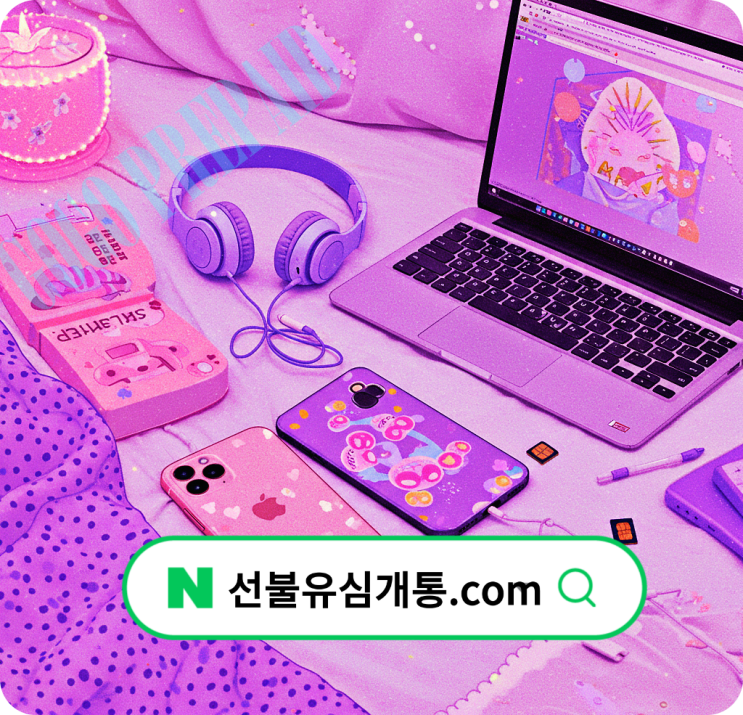  편의점 유심 무약정 통신사 및 주의점️