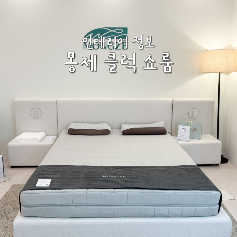 침대 매트리스 매장 추천 몽제 잠실 쇼룸 매장