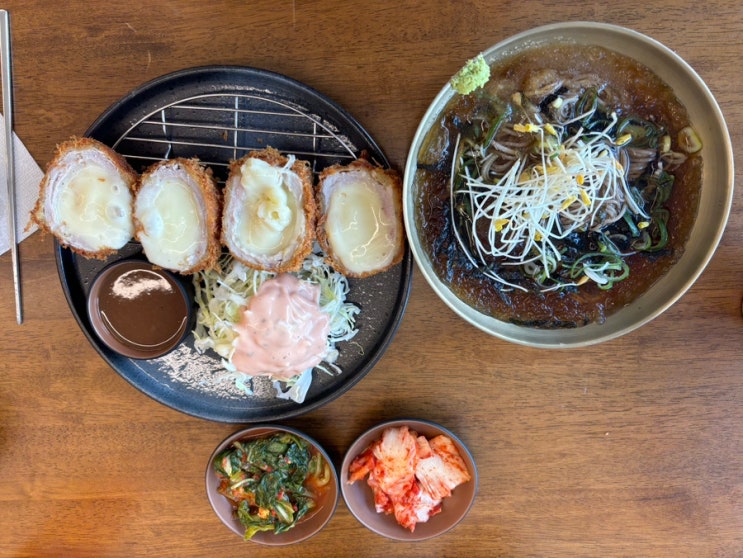  메밀하우스&돈카츠 임학본점 병방시장 점심먹기 좋은 맛집
