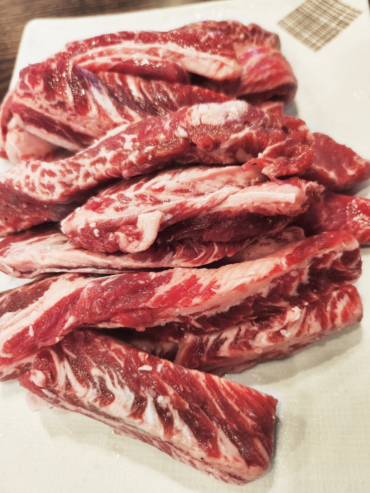  용인 흥덕 맛집 넘사 생갈비 살살녹소