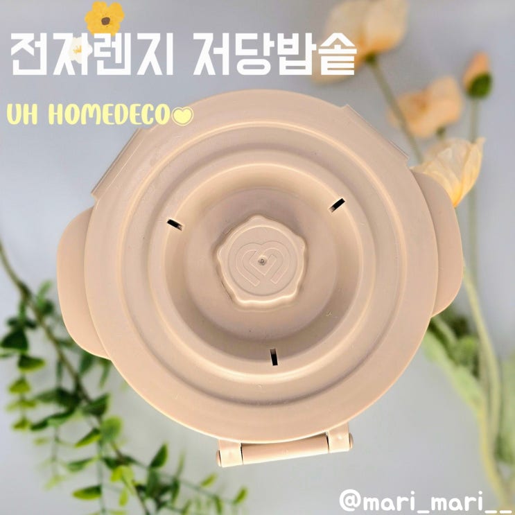 전자렌지 저당밥솥 원리, 밥맛까지 UH 홈데코 실리콘 찜기