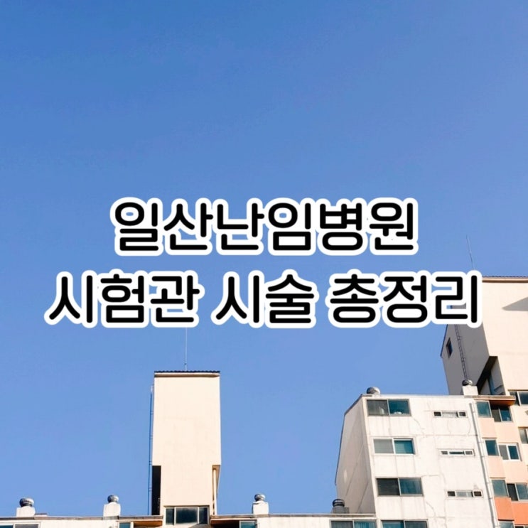  일산난임병원 시험관 시술 후기와 단계별 정리
