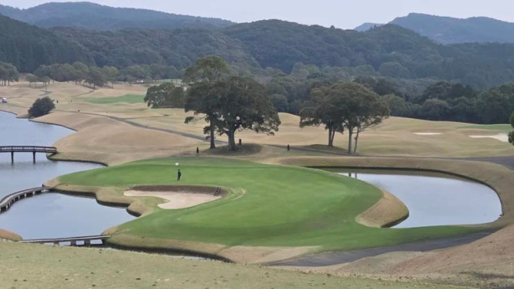  [일본골프, 후쿠오카골프, 사가골프] 와카키CC, 와카키골프클럽 (Wakaki Golf Club) 라운드 후기(3월 28일) -  경치, 잔디 모두 좋은 와카키골프장