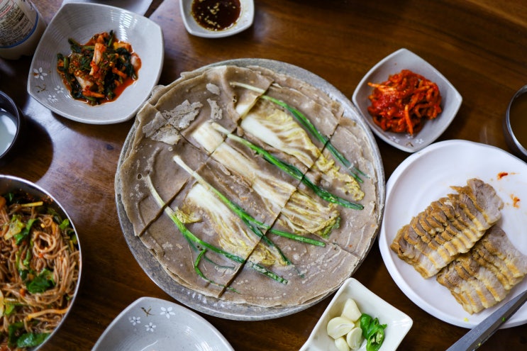  [동천동 맛집] 메밀부침과 함께 설탕 톡톡, <동천동 강원도막국수>